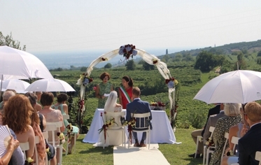 MATRIMONIO CIVILE - IL RITO NEL GIARDINO