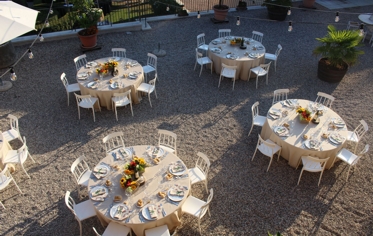 PRANZO / CENA - CORTILE (ALLESTIMENTO)