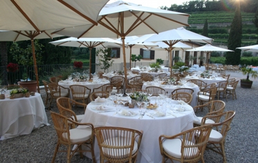 PRANZO / CENA - CORTILE (ALLESTIMENTO)