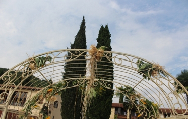 MATRIMONIO CIVILE - L’ALLESTIMENTO NEL GIARDINO